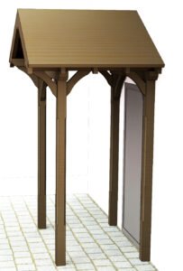 DASZEK NAD DRZWI WEJŚCIOWE