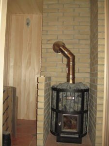 montaż sauny z drewna