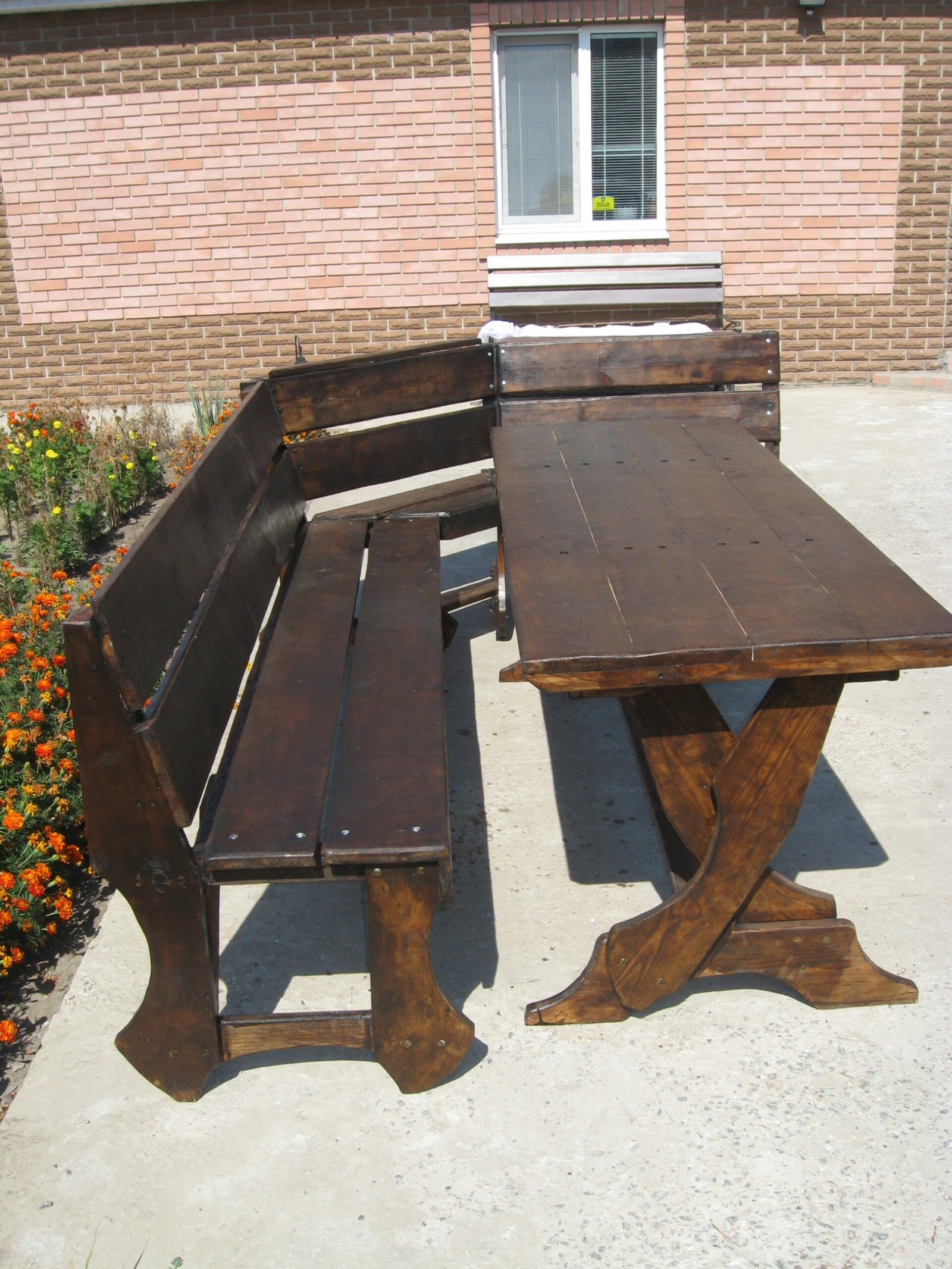 meble drewniane na taras