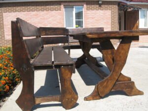 meble z drewna do sauny