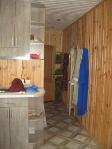 drewniane wykończenie wnętrz