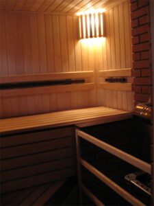sauna z lipy