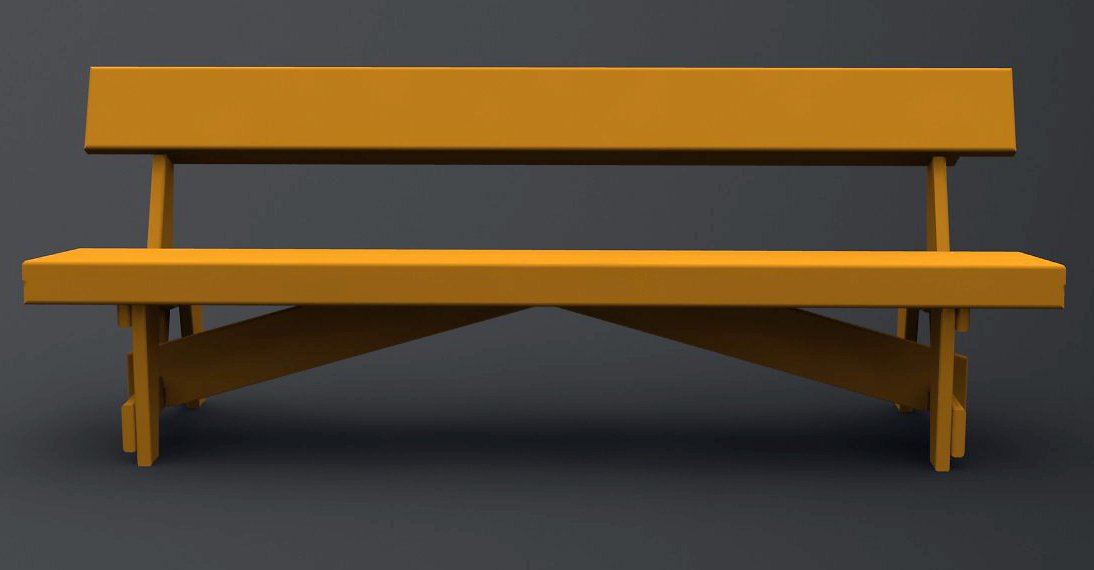 Projekt drewnianych mebli tarasowych